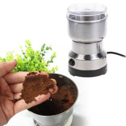 Multi-Functional Electric Stainless Steel Herbs Spices Nuts Grain Grinder With Stainless Steel Bowl