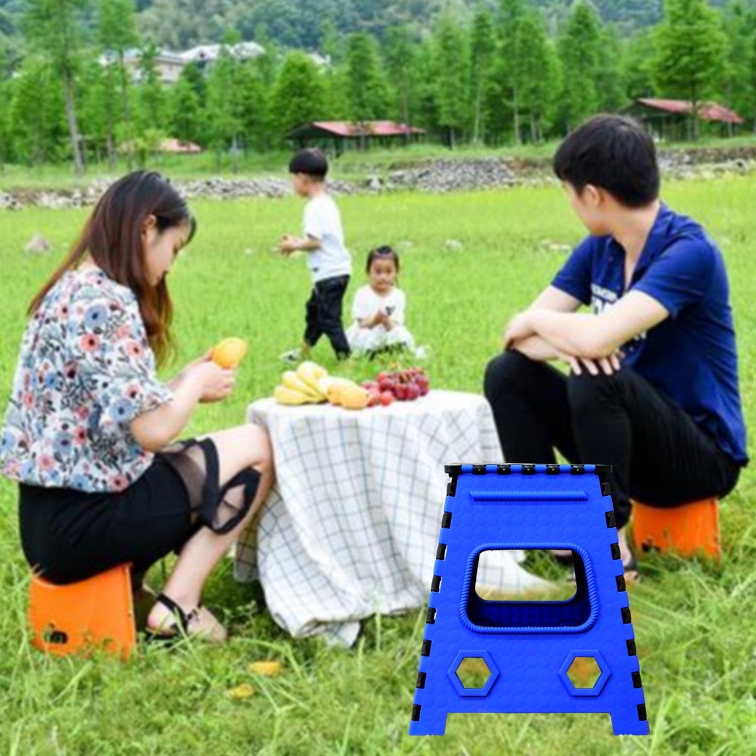 Plastic pick and move strong step stool table 18 INCH thumbnail 5