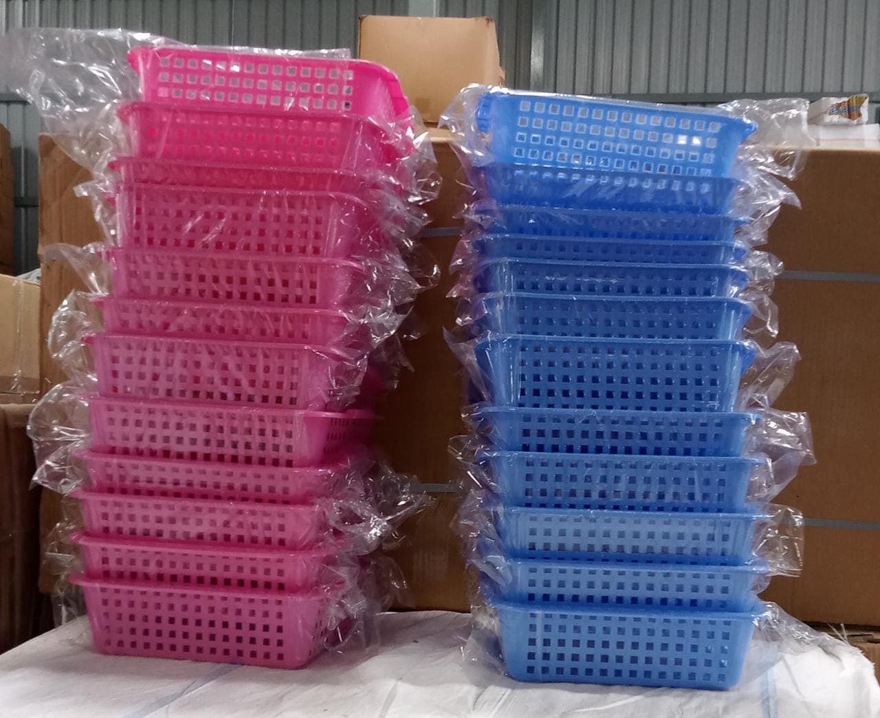 Plastic Small Size Cane Fruit Baskets thumbnail 5