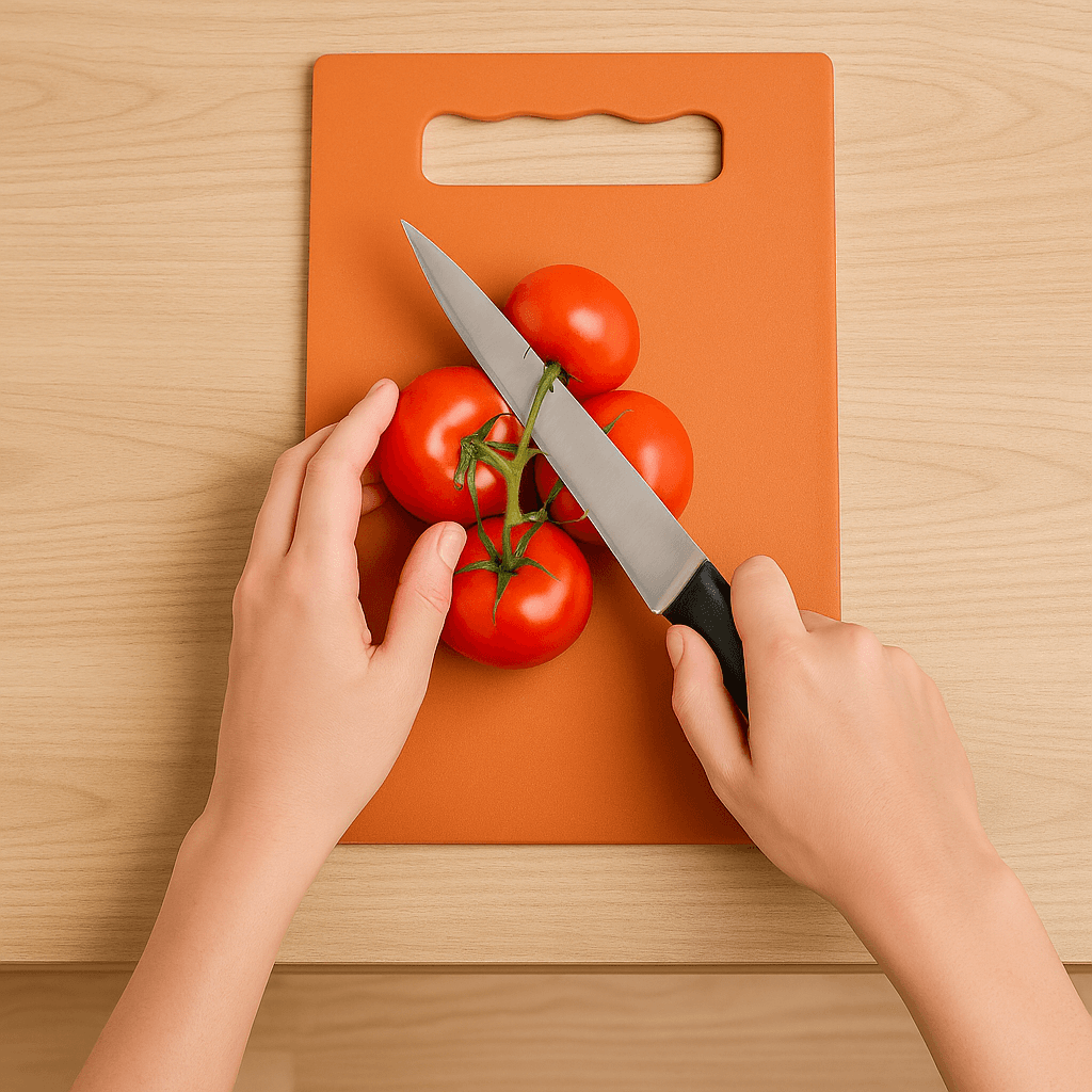 2572 Chopping Board With Knife Set Pack Of 5 thumbnail 2
