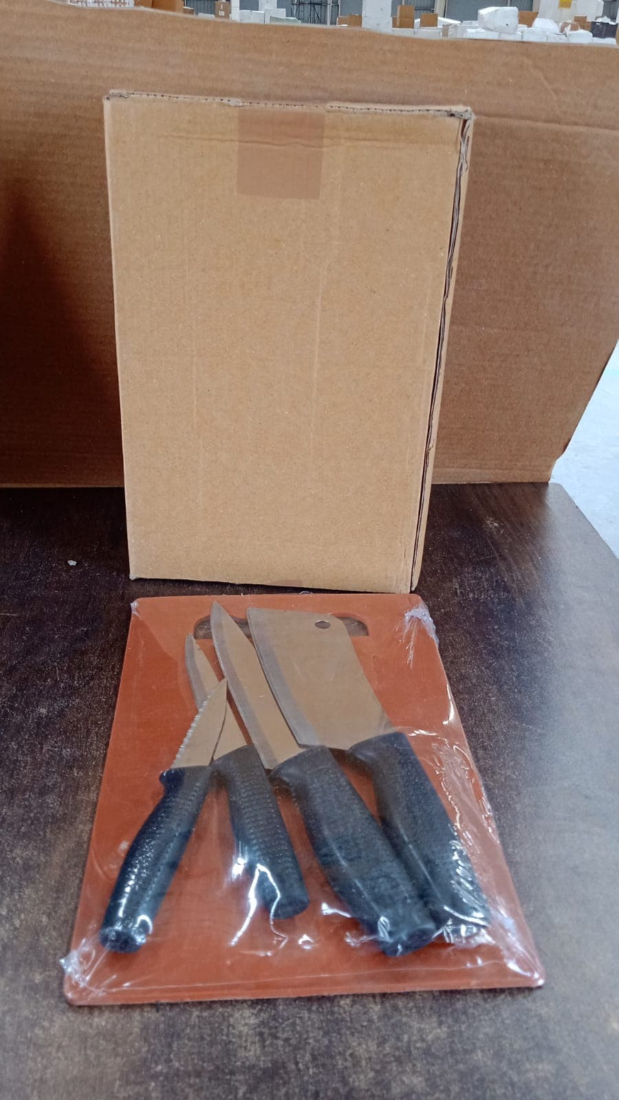 2572 Chopping Board With Knife Set Pack Of 5 thumbnail 8