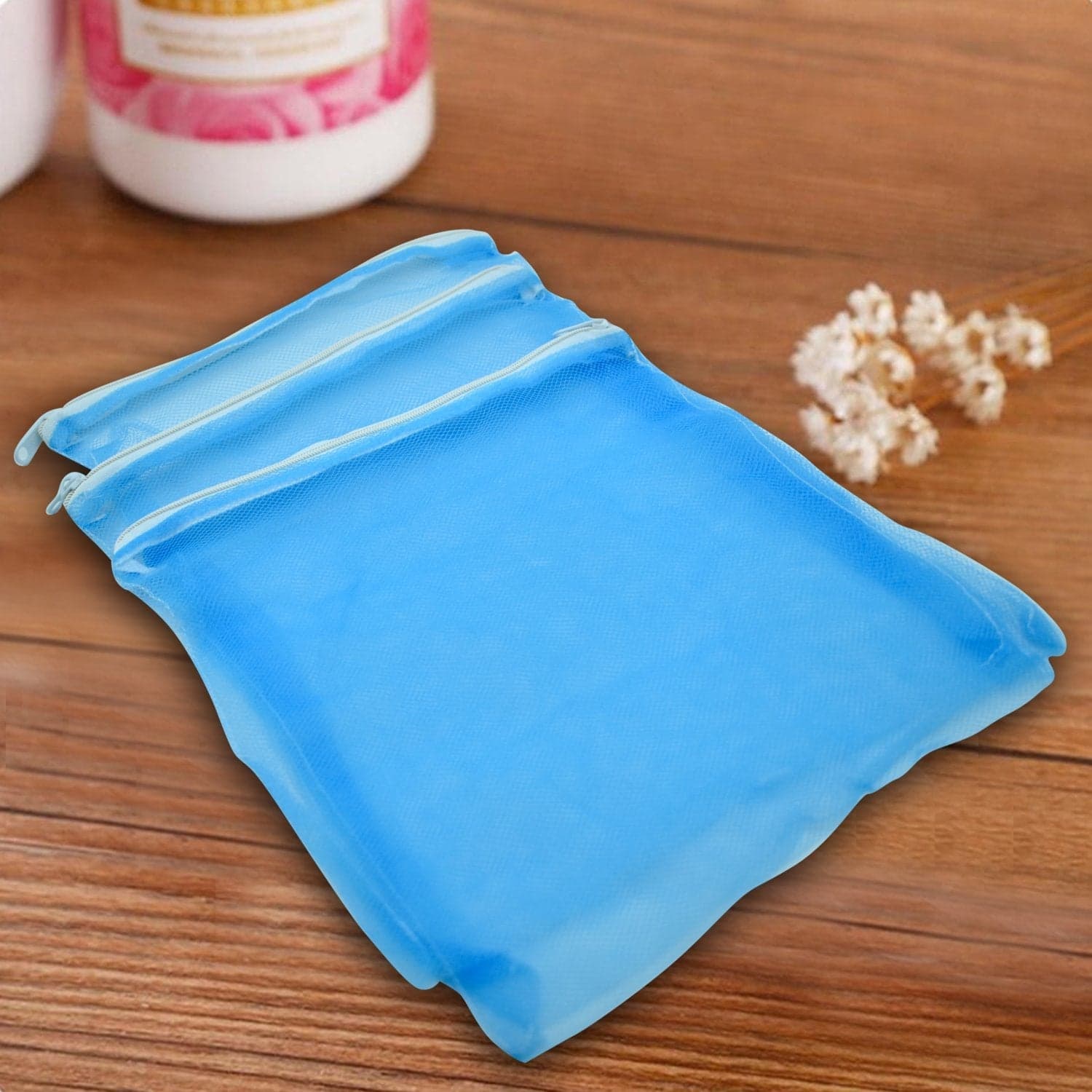 Fridge Bags for Fruits and Vegetables with Zip Net (Multicolour) thumbnail 3