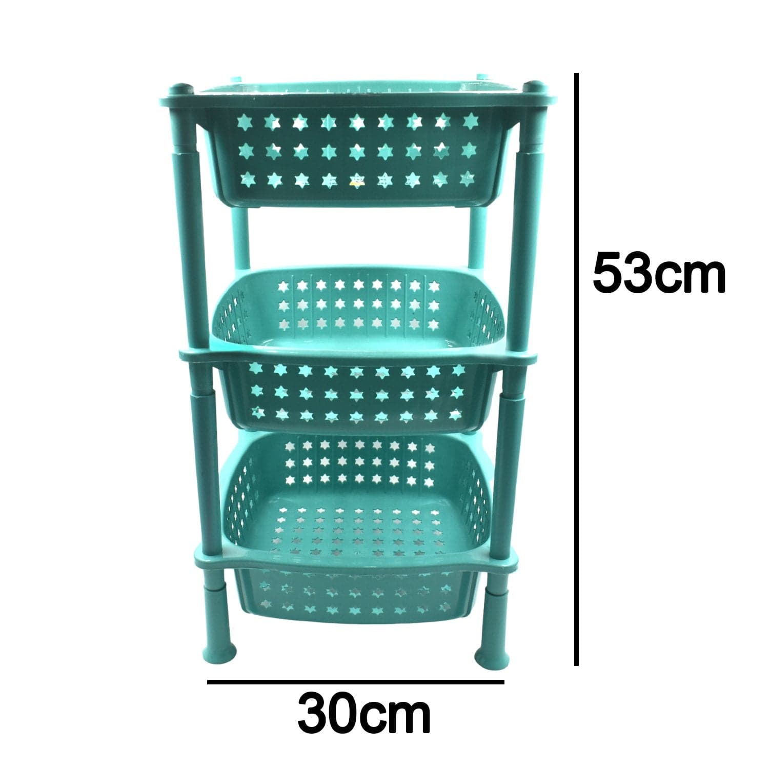 3 layer round Kitchen Trolley Basket ( MOQ :- 6 Pc) thumbnail 6