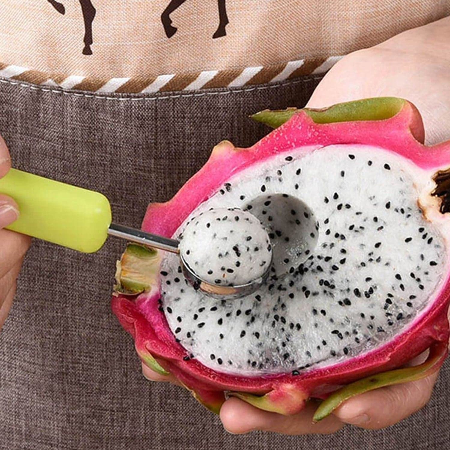 4-in-1 Stainless Steel Fruit Baller & Scooper thumbnail 3