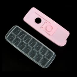 Ice Cube Trays Ice Tray Food Grade Flexible Silicone Ice Cube Tray Molds With Lids