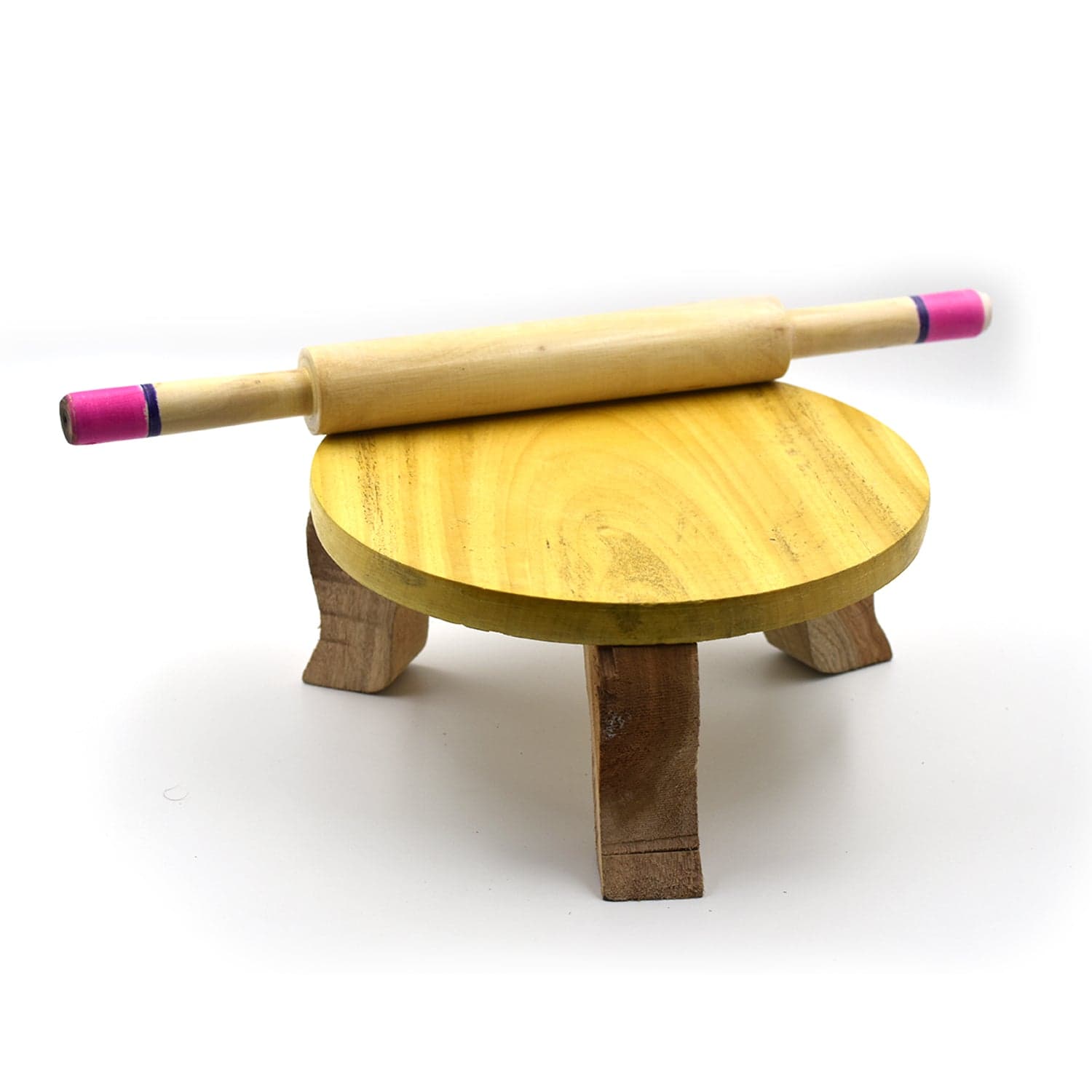 Wooden Butcut Patala Roti Maker Used for Home Purposes Including Making Rotis Etc. thumbnail 4
