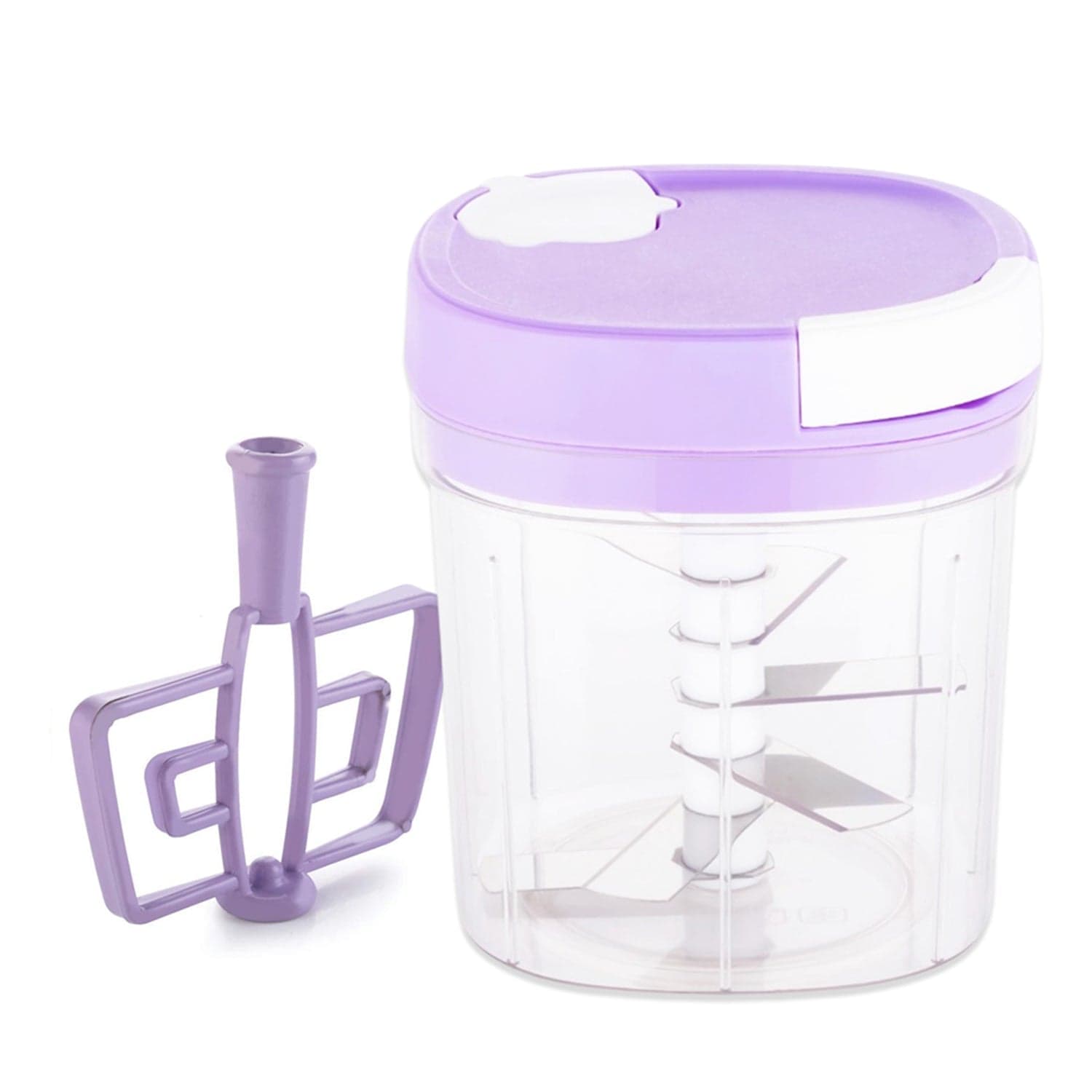 2 in 1 Handy Chopper & Slicer for Fruits, Veggies & Cheese thumbnail 4