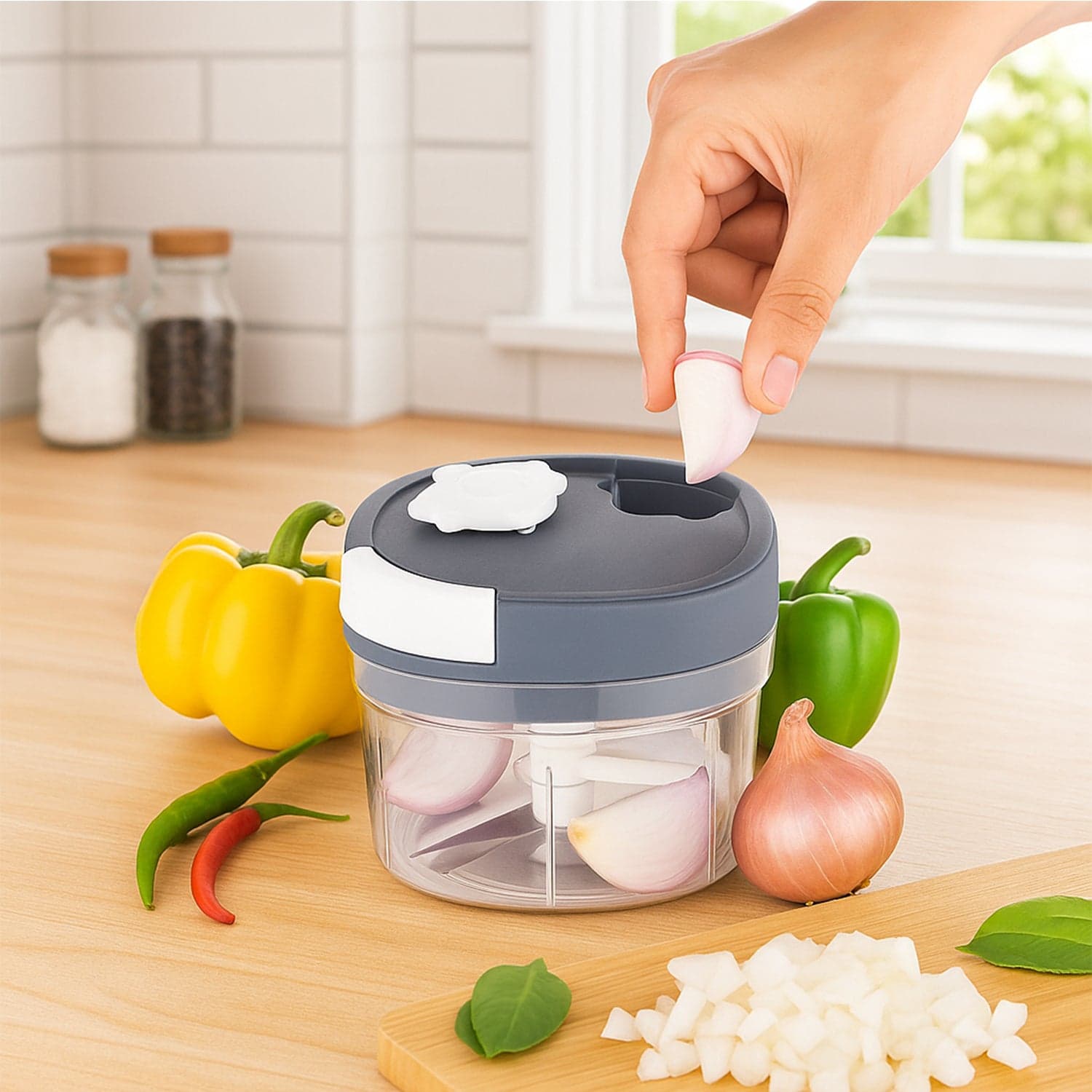 Handy Chopper And Slicer Used Widely For Chopping And Slicing Of Fruits thumbnail 1