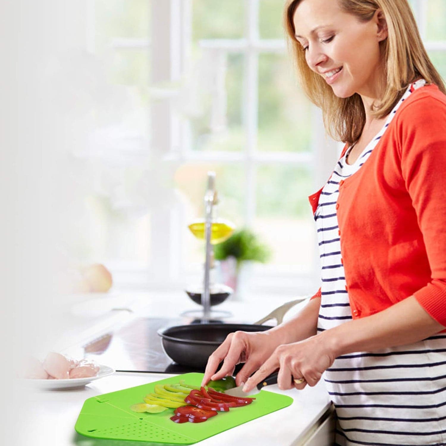 Multi Chopping Board And Stand For Cutting And Chopping Of Vegetables thumbnail 7