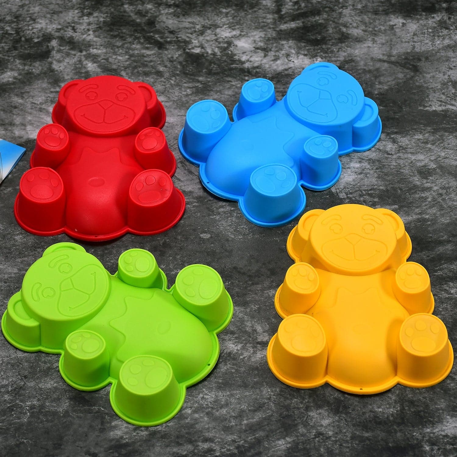 Set of 4 Silicone Animal Moulds for Cake, Chocolate, Soap & Candle Making, Diwali thumbnail 7