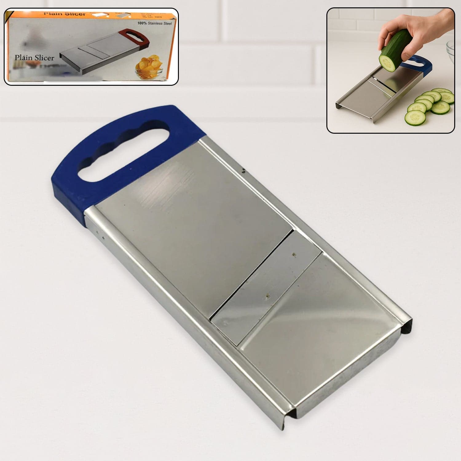 Plain Potato Slicer of Essential Kitchen Tool for Effortless Potato Cutting & Slicing thumbnail 1