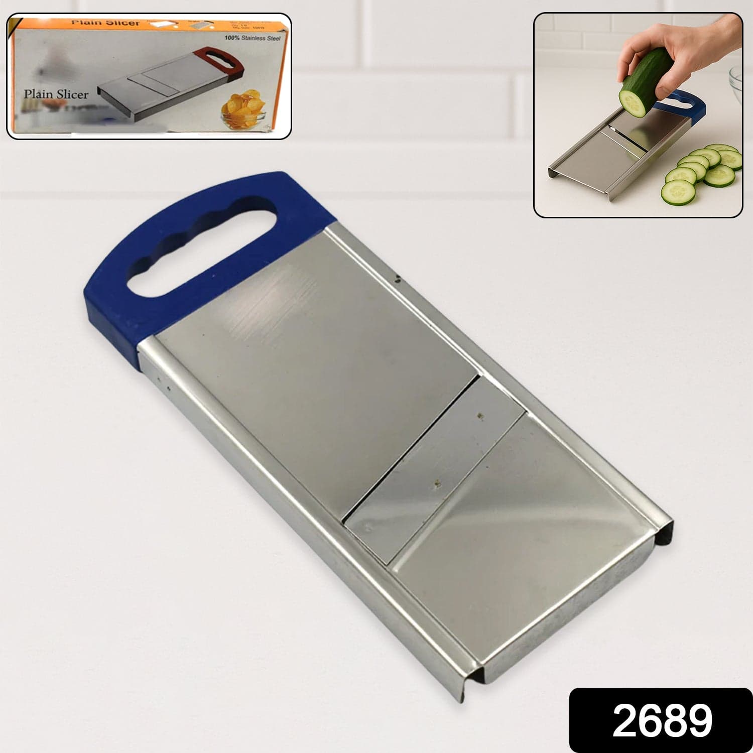Plain Potato Slicer of Essential Kitchen Tool for Effortless Potato Cutting & Slicing thumbnail 2