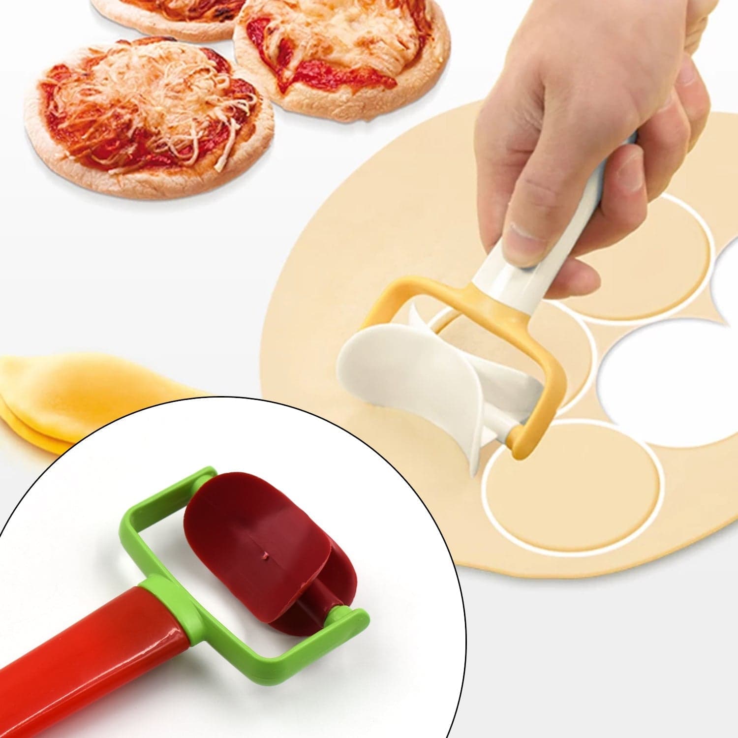 Cookie Rolling Cutter used in all kinds of household and kitchen places for making cookies and stuff. thumbnail 1
