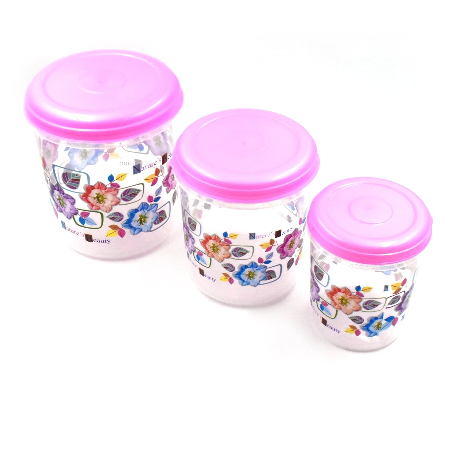 3 Pc Storage Container used in all kinds of places including household and offices for storing stuffs and items etc. thumbnail 2