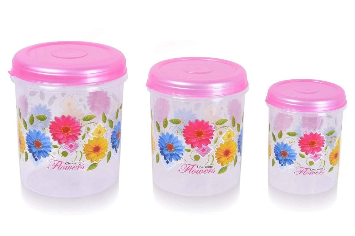 3 Pc Storage Container used in all kinds of places including household and offices for storing stuffs and items etc. thumbnail 5