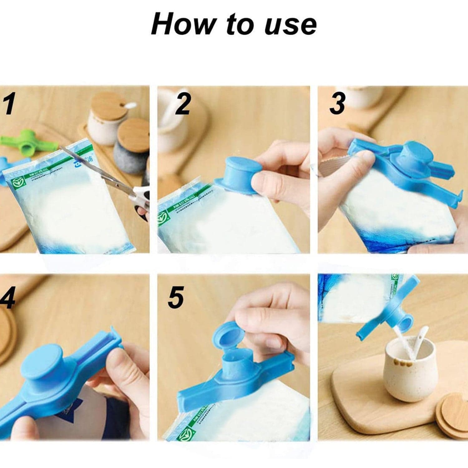 4 Pc Food Sealing Clip Used In All Kinds Of Places Including Household And Official thumbnail 9