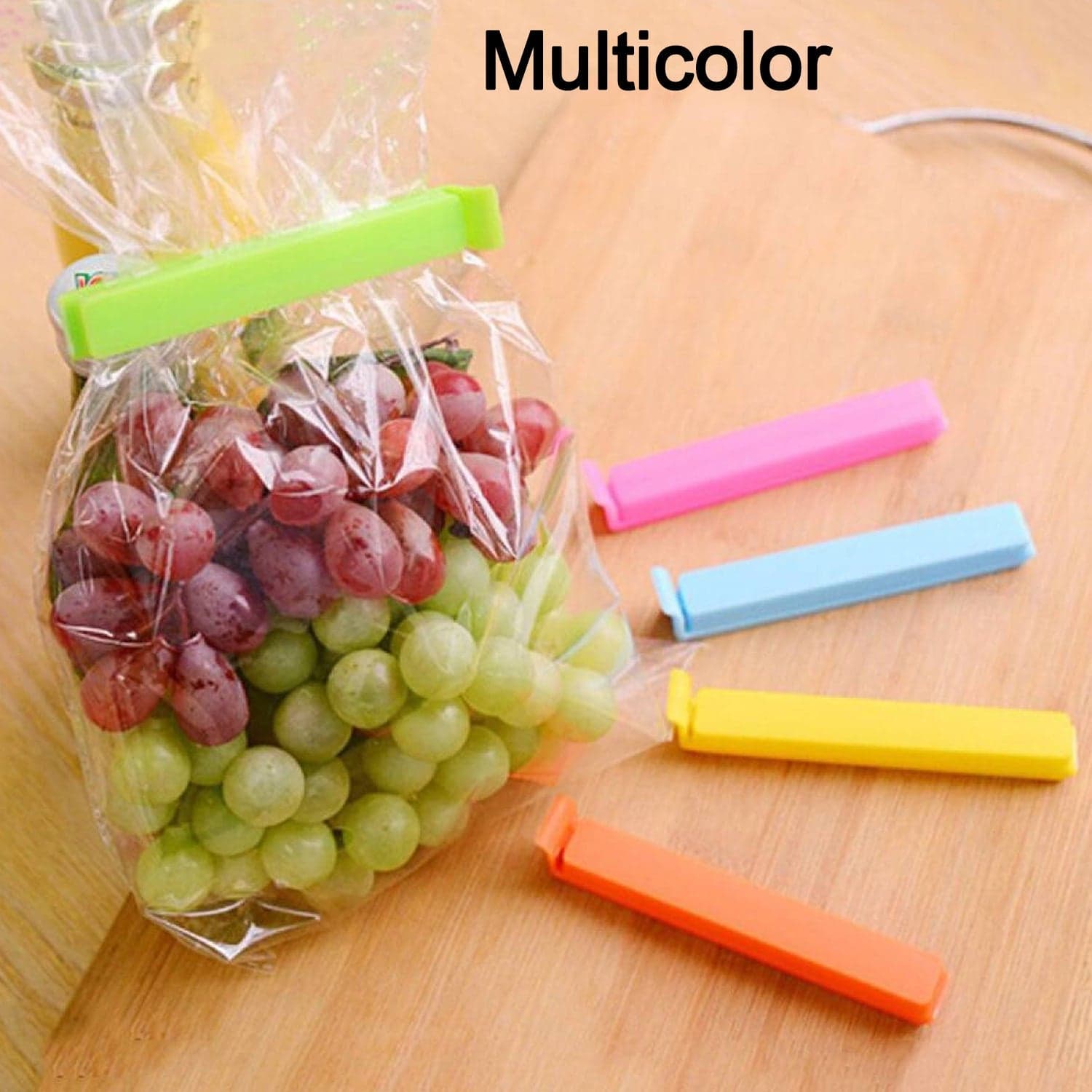 100 Pc Food Sealing Clip used in all kinds of household and official kitchen places for sealing and covering packed food stuff and items. thumbnail 7