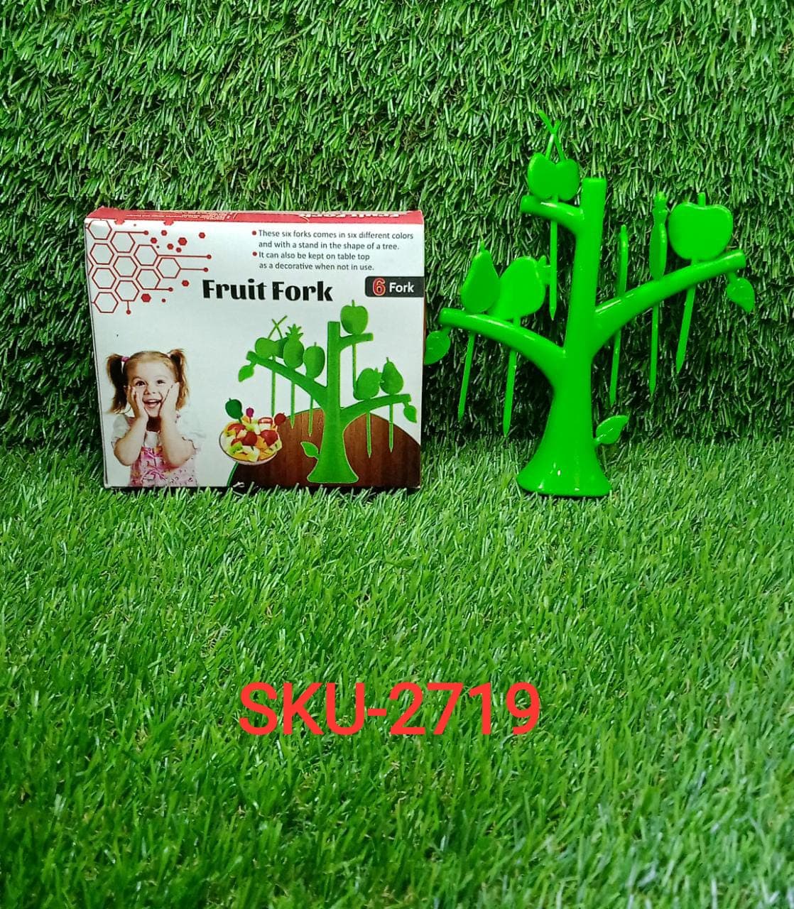 6 Pc Fruit Fork Widely Used For Fruits And Vegetable Salads While Eating Them thumbnail 8