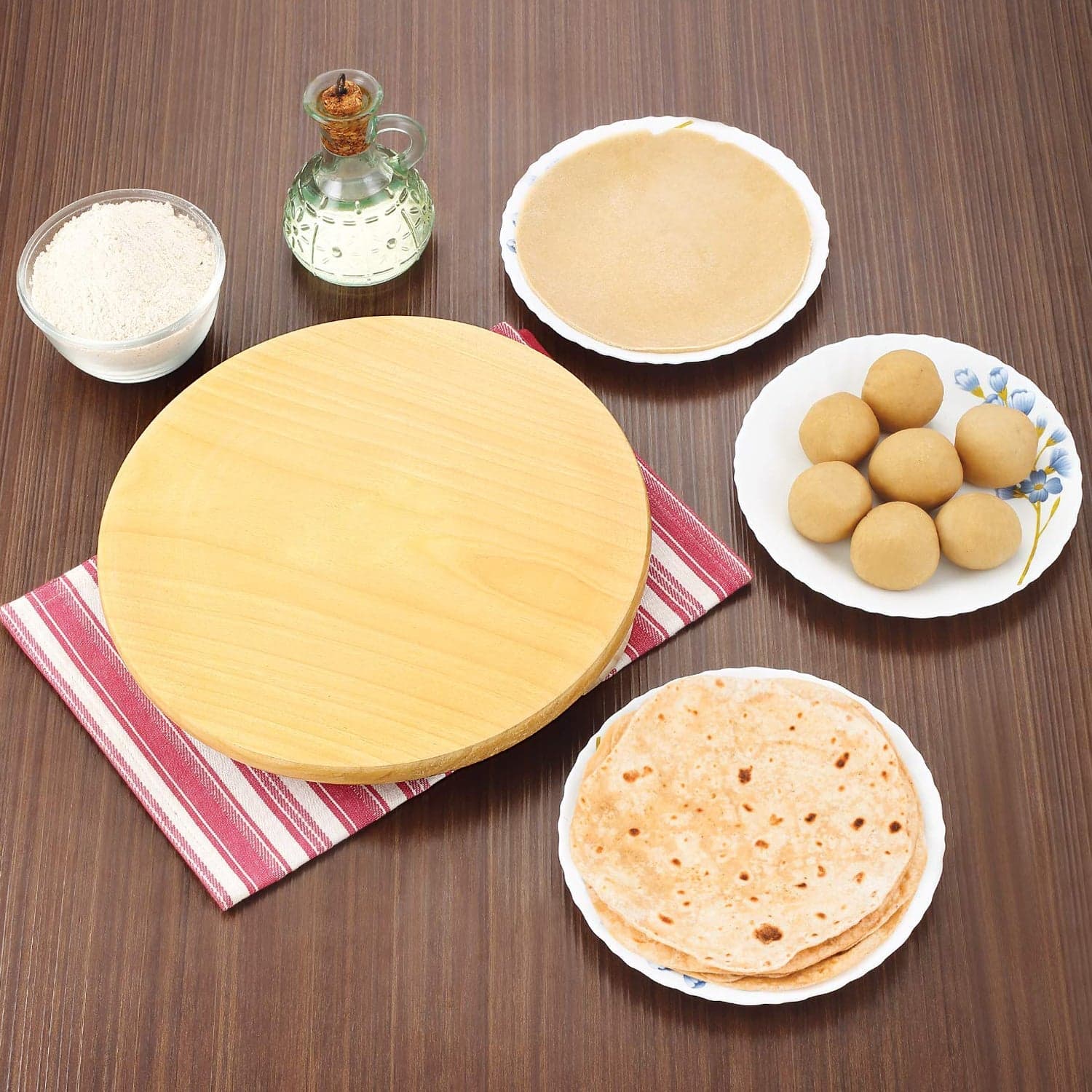 W Round Roti Maker widely used by women in household kitchen for making tortillas and parathas etc. with the help of this equipment easily and fast. thumbnail 3