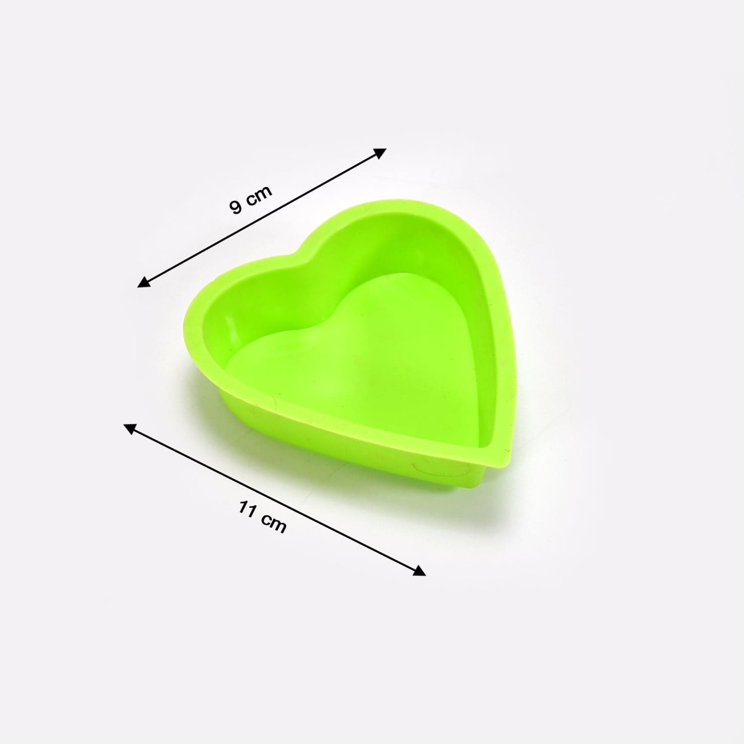 Heart-shaped Mold Silicone Mold Cake Mold Cake Tools Baking Tools Bakeware Cake Tool (pack of 6) thumbnail 9