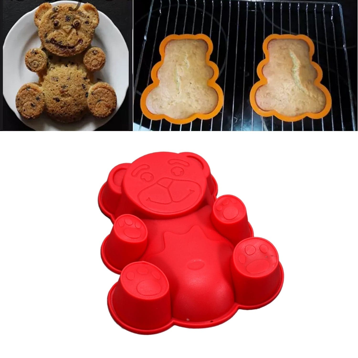 MIX SHAPE CAKE CUP LINERS I SILICONE BAKING CUPS thumbnail 4