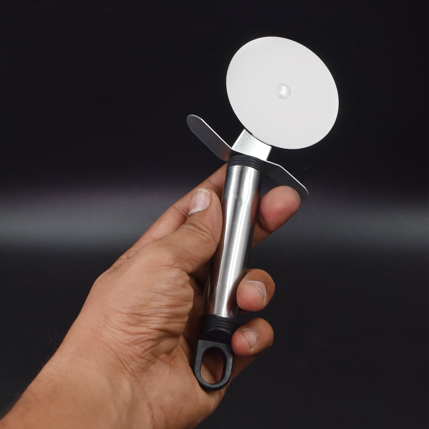 Stainless Steel Pizza Cutter, Pastry Cake Slicer, Sharp, Wheel Type thumbnail 6