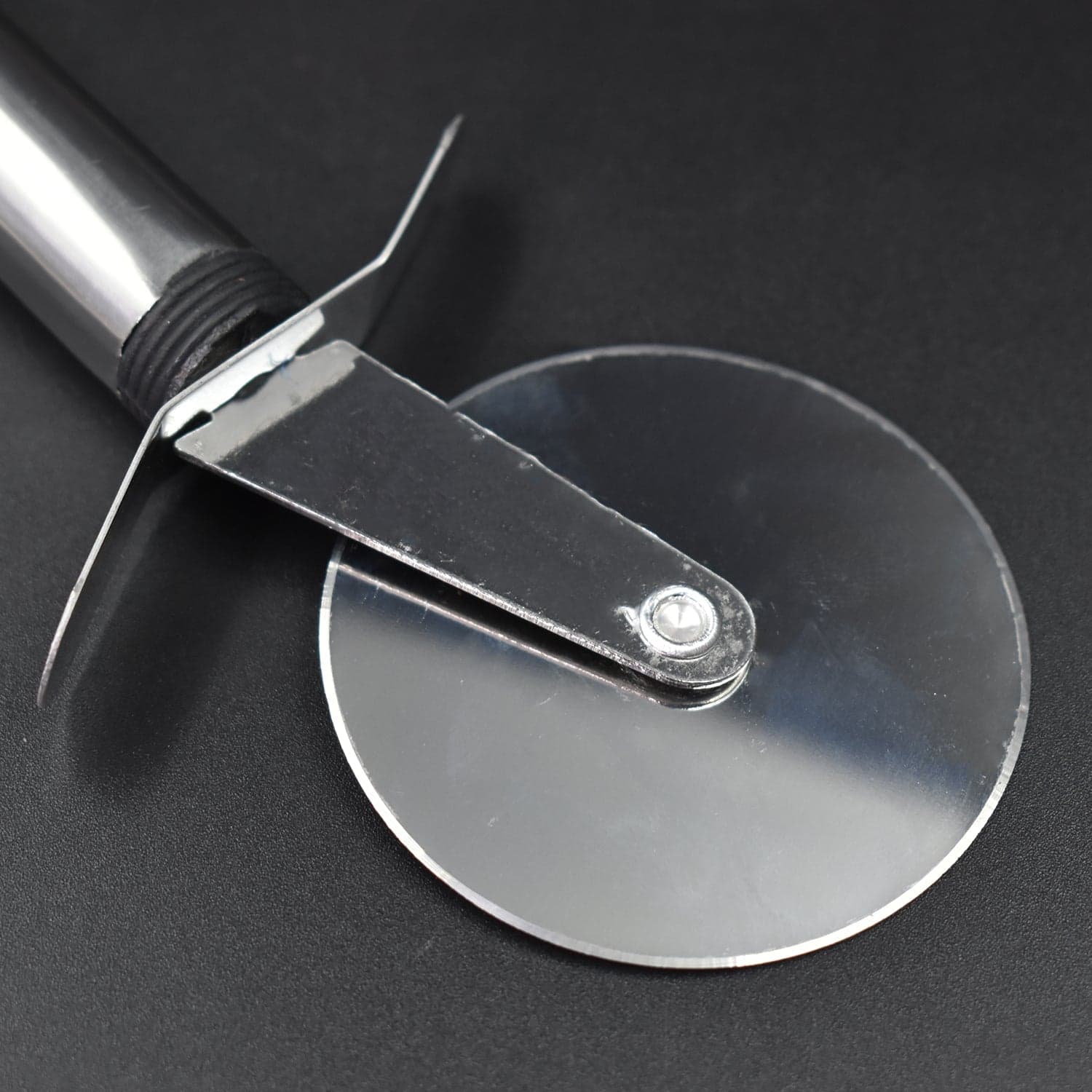 Stainless Steel Pizza Cutter, Pastry Cake Slicer, Sharp, Wheel Type thumbnail 8