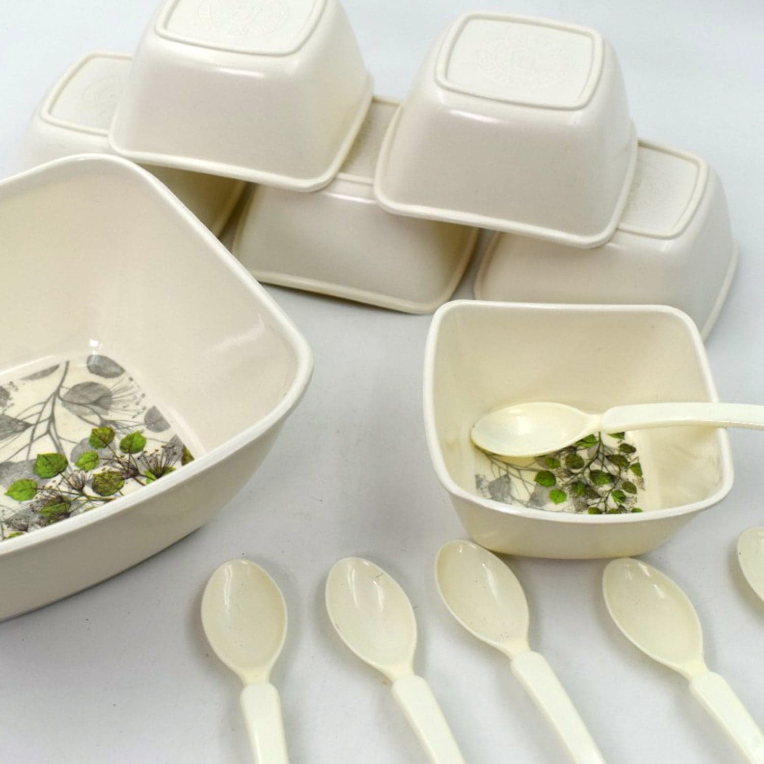 13 Pc Pudding Set used as a cutlery set for serving food purposes and sweet dishes and all in all kinds of household and official places etc. thumbnail 8