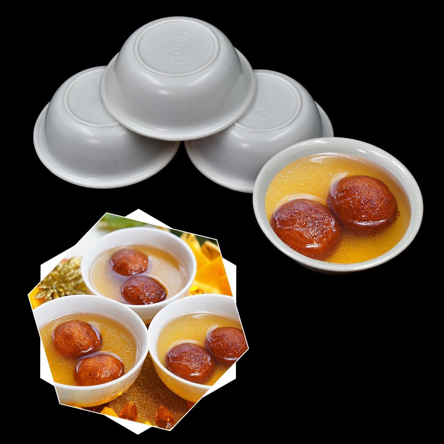 5 Pc Pudding Set used as a cutlery set for serving food purposes and sweet dishes and all in all kinds of household and official places etc. thumbnail 6