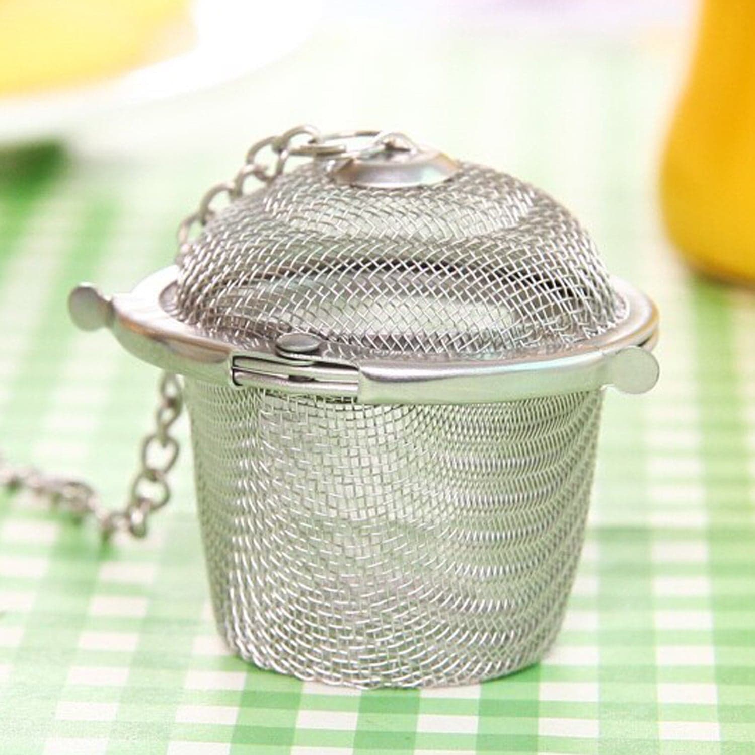 SS Easy Tea Filter used for filtering tea purposes while making it in all kinds of official and household kitchen places etc. thumbnail 11
