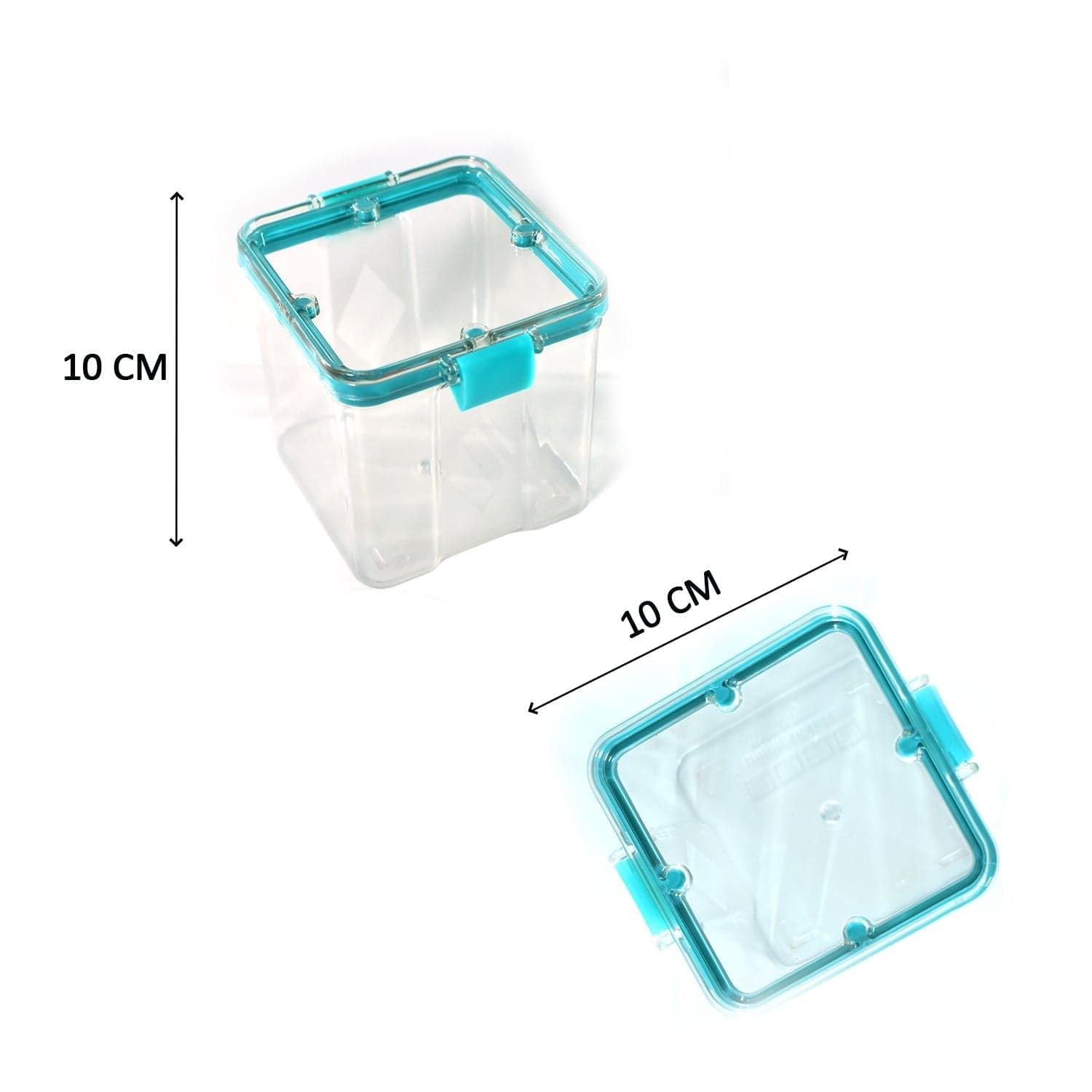 4Pc Square Container 700Ml Used For Storing Types Of Food Stuffs And Items. thumbnail 5