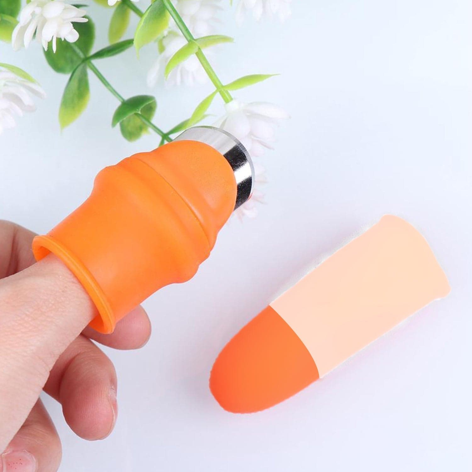 5-Piece Vegetable Thumb Cutter Set with Sharp Blades thumbnail 4