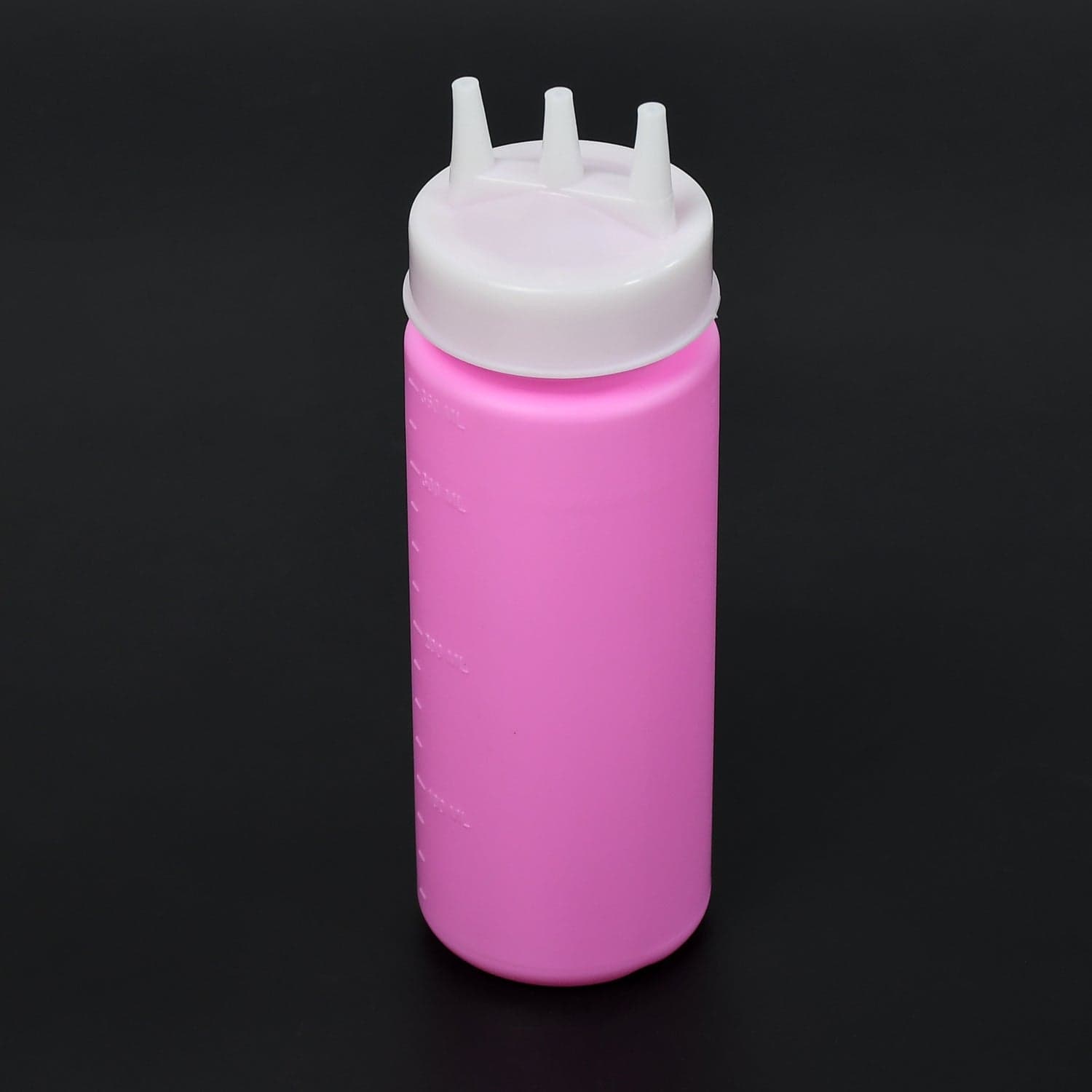 Ketchup Bottles With 3 Nozzle For Sauce, Mayonnaise, Chocolate Syrup Using Bottle Reusable Plastic Bottle ( 360Ml ) thumbnail 1