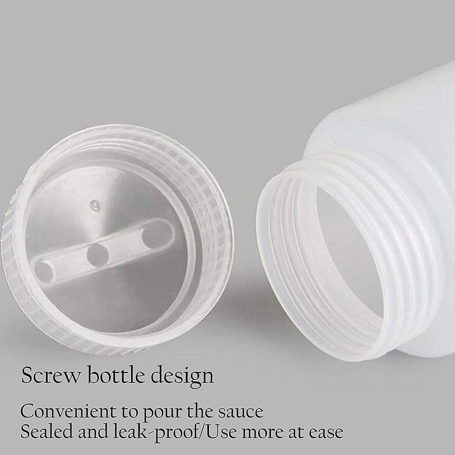Ketchup Bottles With 3 Nozzle For Sauce, Mayonnaise, Chocolate Syrup Using Bottle Reusable Plastic Bottle ( 360Ml ) thumbnail 8
