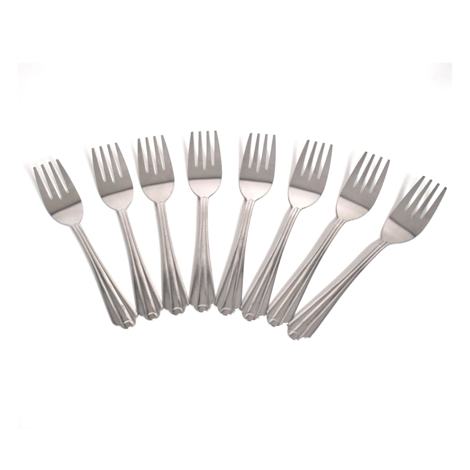 Small Dinner Fork for home and kitchen. (set of 8Pc) thumbnail 4