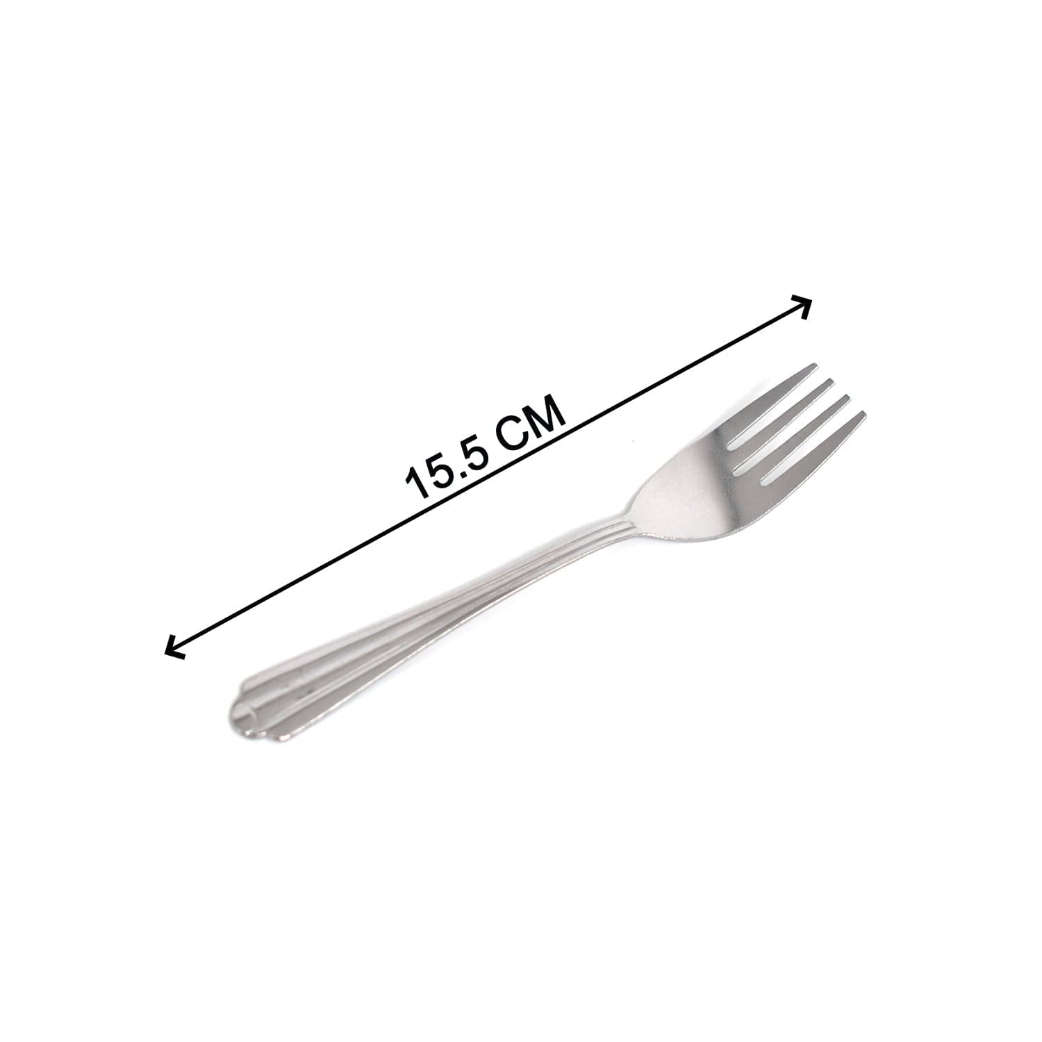 Small Dinner Fork for home and kitchen. (set of 8Pc) thumbnail 7