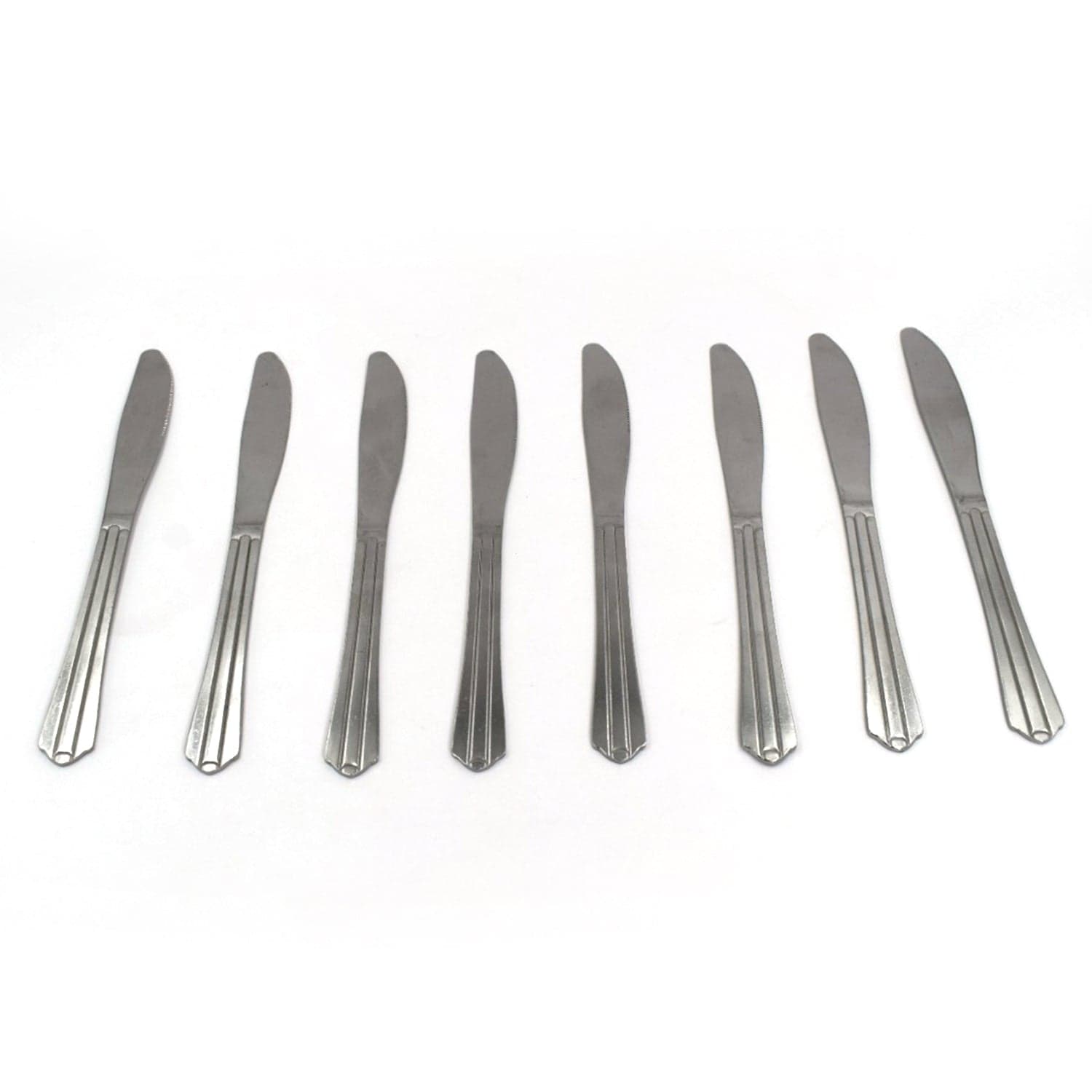 8 Pieces Dinner Knife Cutlery Set Used for Salad sandwich and Portable to be Taken for Outing or Picnic thumbnail 3