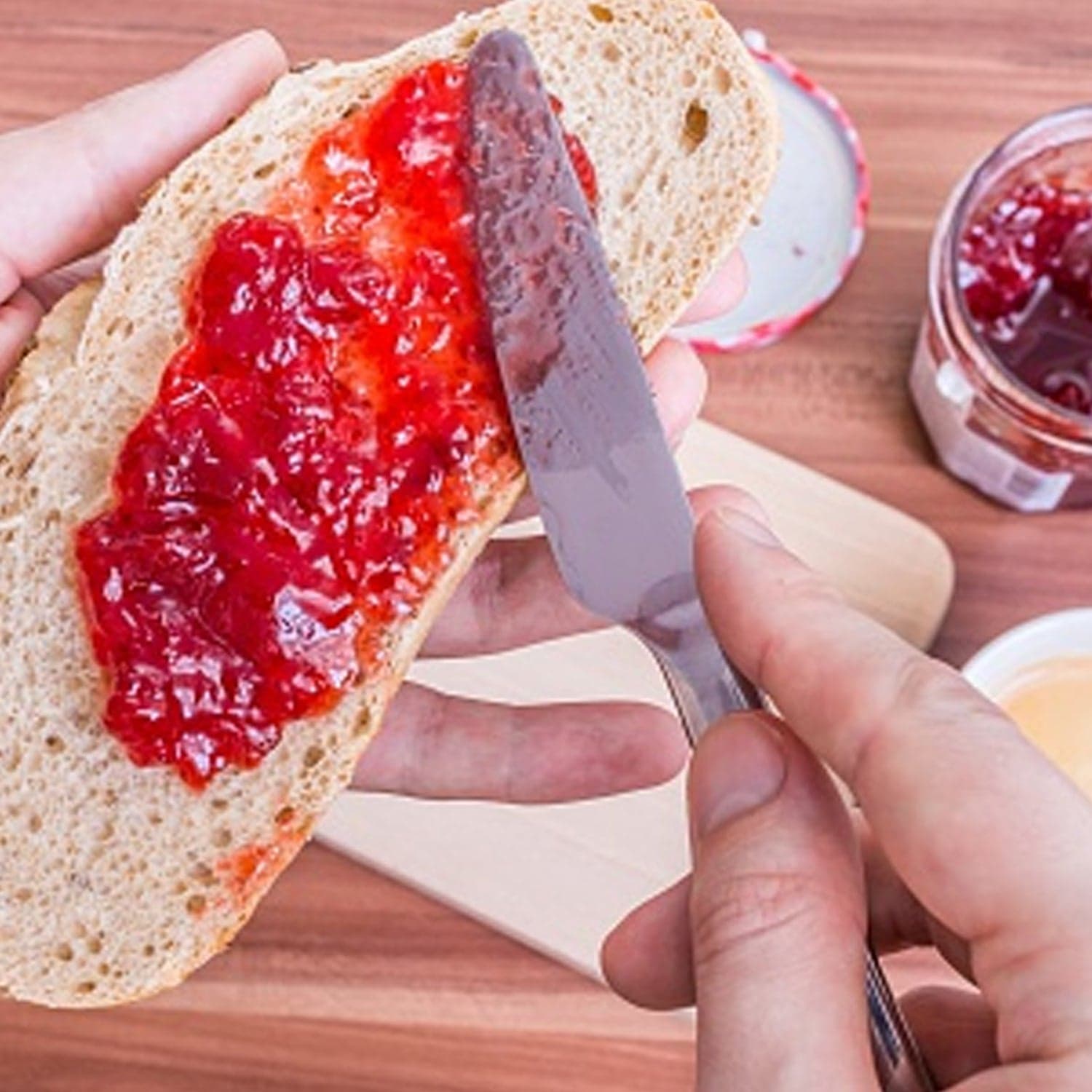 8 Pieces Dinner Knife Cutlery Set Used for Salad sandwich and Portable to be Taken for Outing or Picnic thumbnail 5