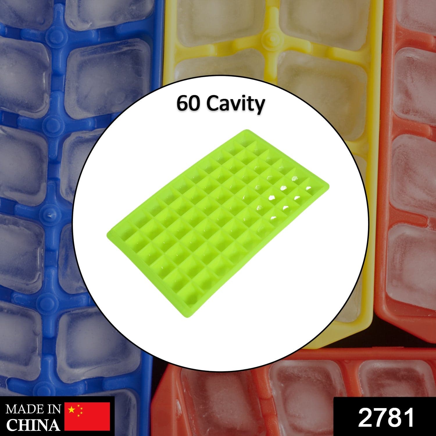 60Cavity Ice Tray perfect for ice cube. thumbnail 2
