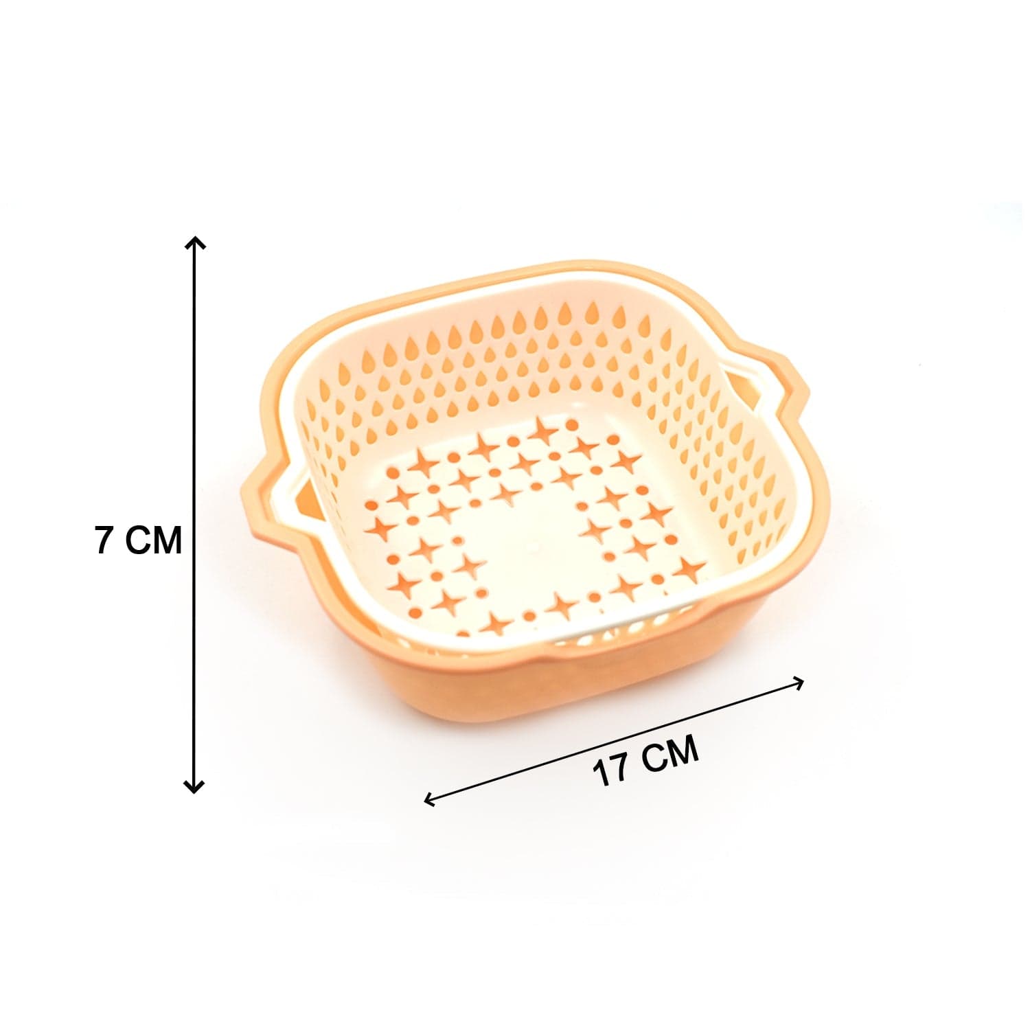2 In 1 Basket Strainer To Rinse Various Types Of Items Like Fruits, Vegetables Etc. ID-2785 thumbnail 5