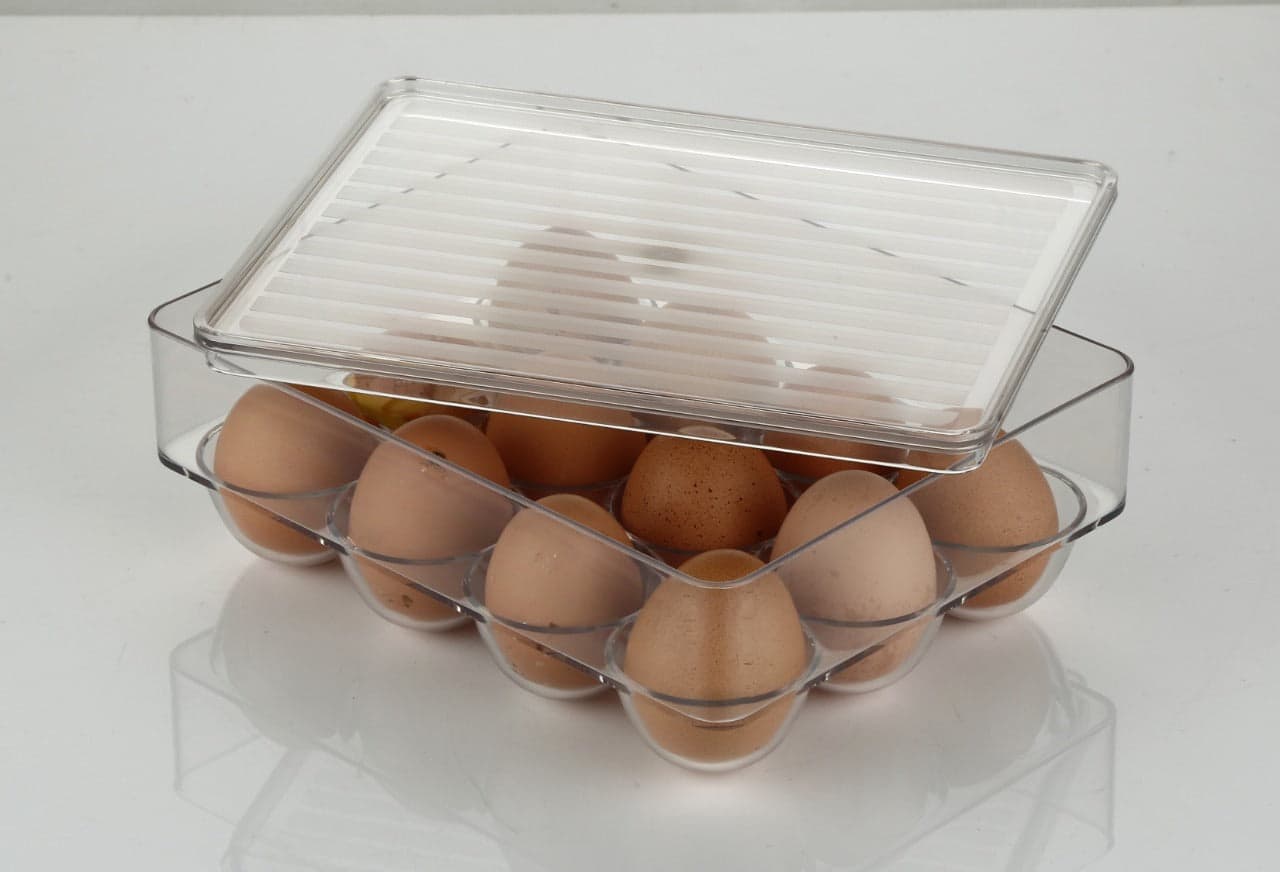 12 Cavity Egg Storage Box For Holding And Placing Eggs Easily And Firmly. thumbnail 3