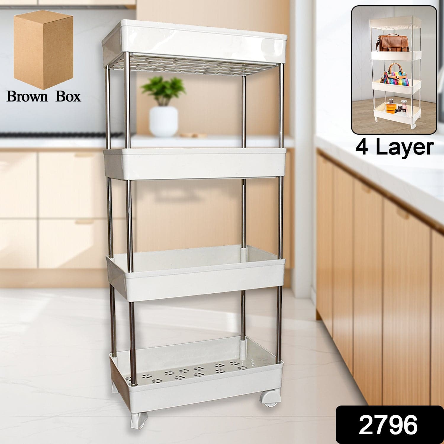 4Layer Kitchen Rack thumbnail 1