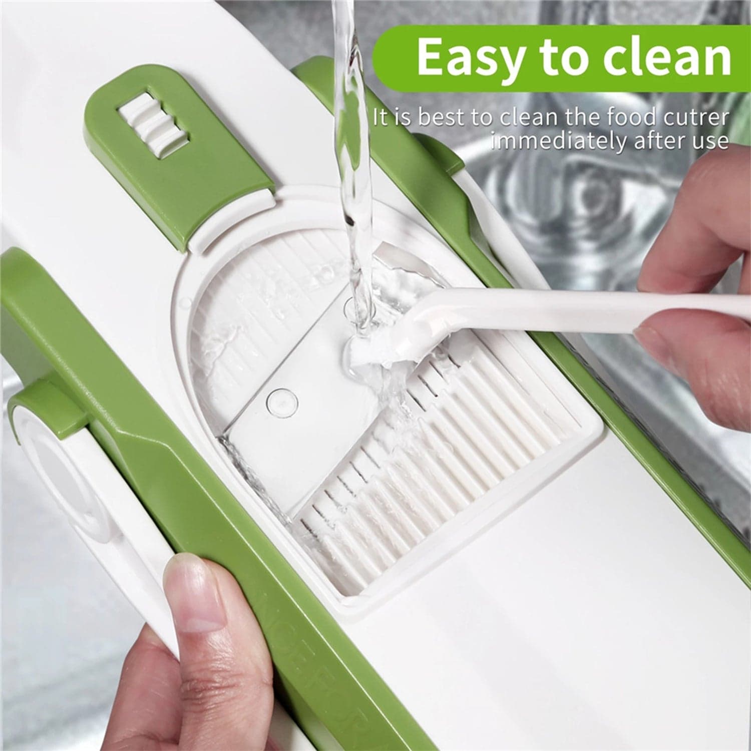 MULTI FUNCTIONAL TIME SAVING ADJUSTABLE HAND PRESS VEGETABLES CHOPPER thumbnail 3