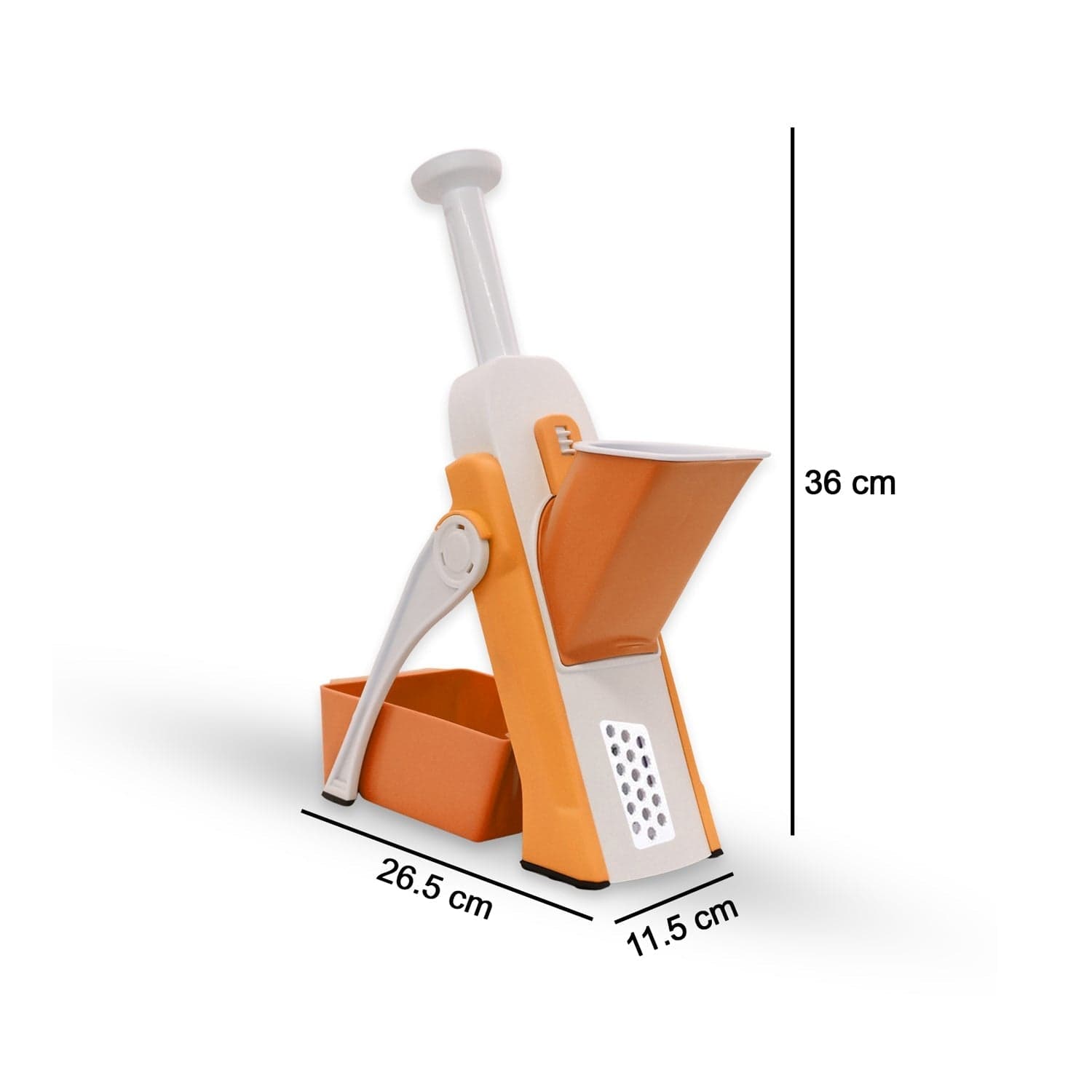 MULTI FUNCTIONAL TIME SAVING ADJUSTABLE HAND PRESS VEGETABLES CHOPPER thumbnail 5