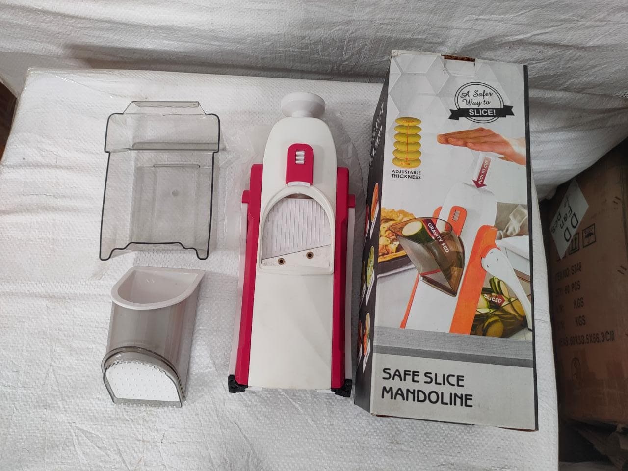 MULTI FUNCTIONAL TIME SAVING ADJUSTABLE HAND PRESS VEGETABLES CHOPPER thumbnail 9