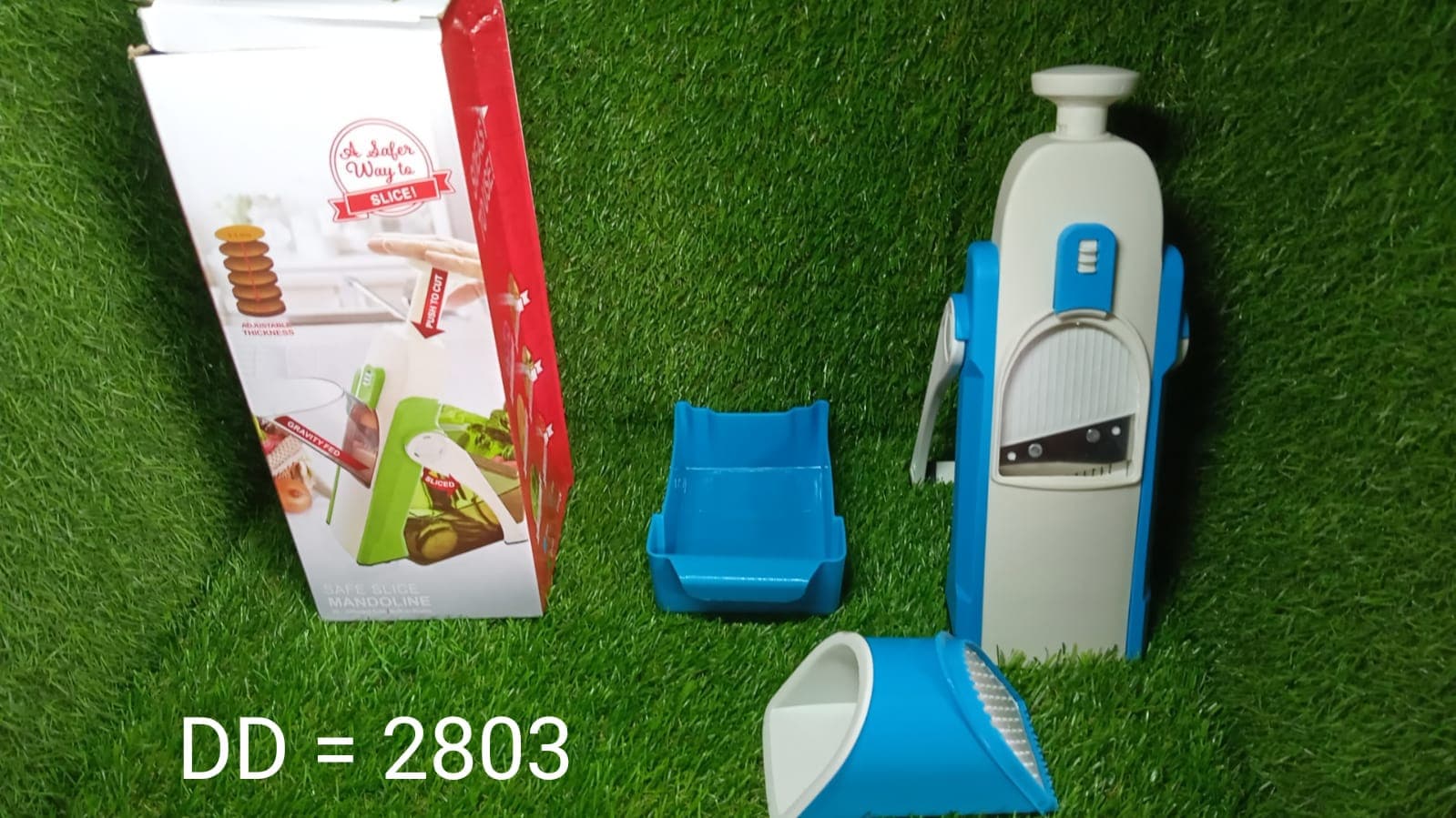Multi functional Time Saving Adjustable Hand Press Vegetables Chopper ID-2803 thumbnail 10
