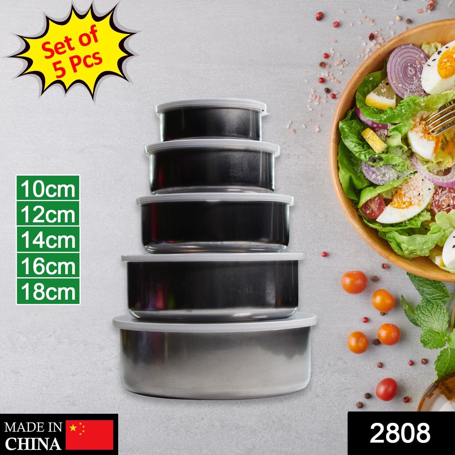 Stainless Steel Food Storage Airtight & Leak Proof Lunch Box thumbnail 2