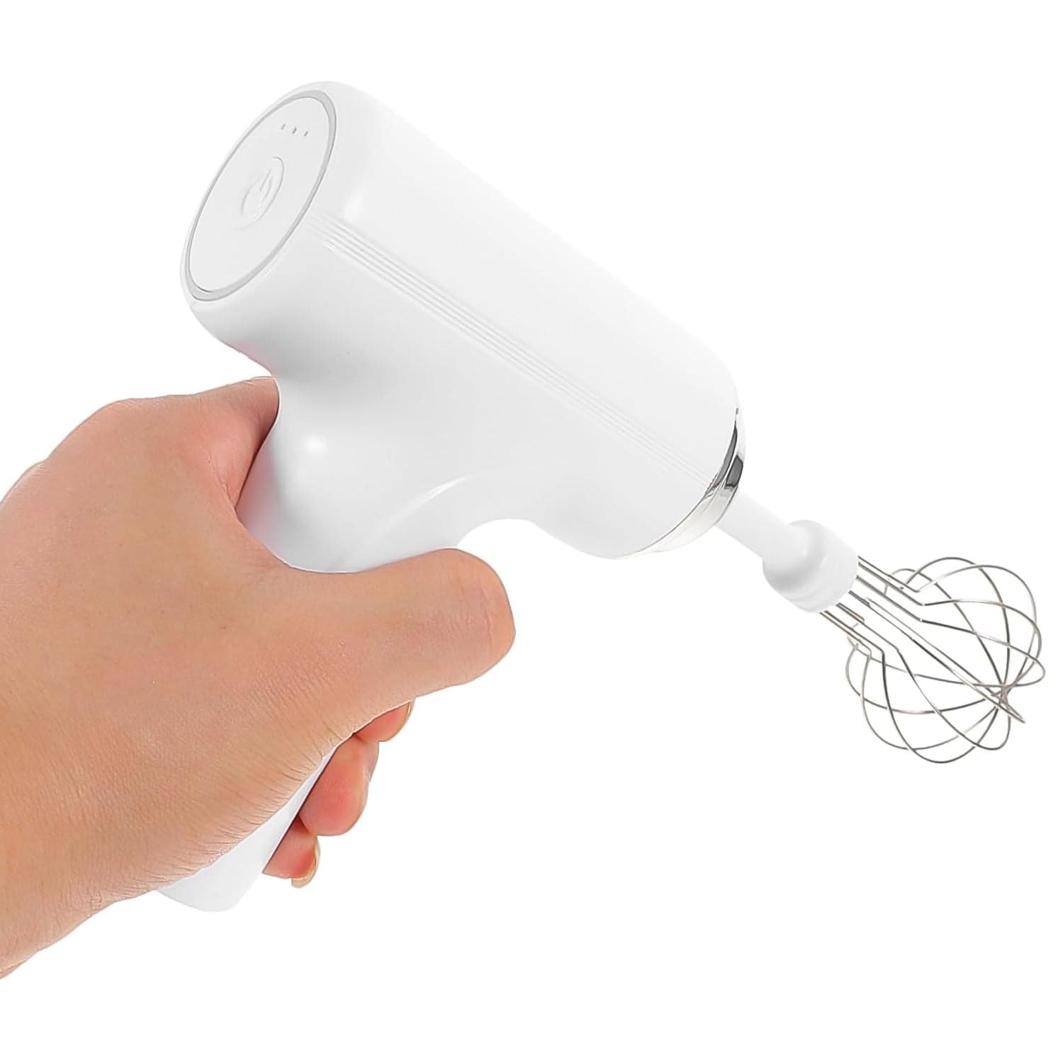 Wireless Portable Hand Mixer - Rechargeable Handheld Whisk Beater for Baking & Blending (2pc) thumbnail 6