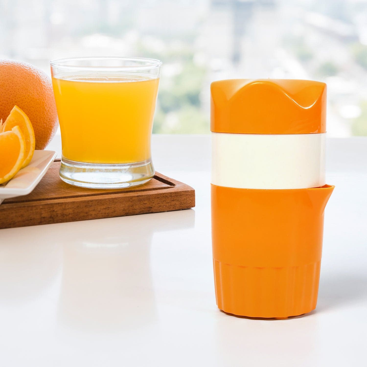 Manual Handheld Citrus Orange Lemon Juicer Fruit Press Squeeze Extractor New thumbnail 5