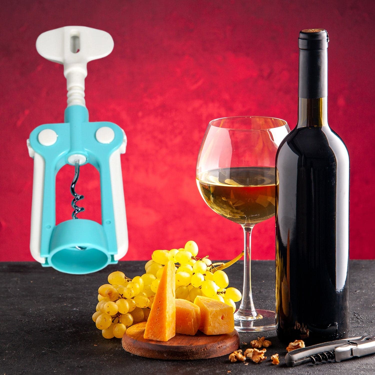 Waiter Wine Corkscrew Bottle Beer Cap Opener for Restaurants Bar Home thumbnail 3